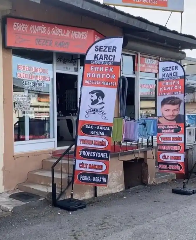 Erkek Kuaförü Yol Bayrağıları Erkek Kuaförü Yol Bayrağıları